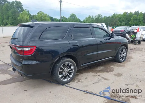 2019 Dodge Durango Gt Plus Awd z USA, uszkodzony, nr VIN 1C4RDJDG0KC799045